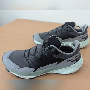 Salomon Men’s Thundercross Trail Runner Asphalt/sharkskin/spray